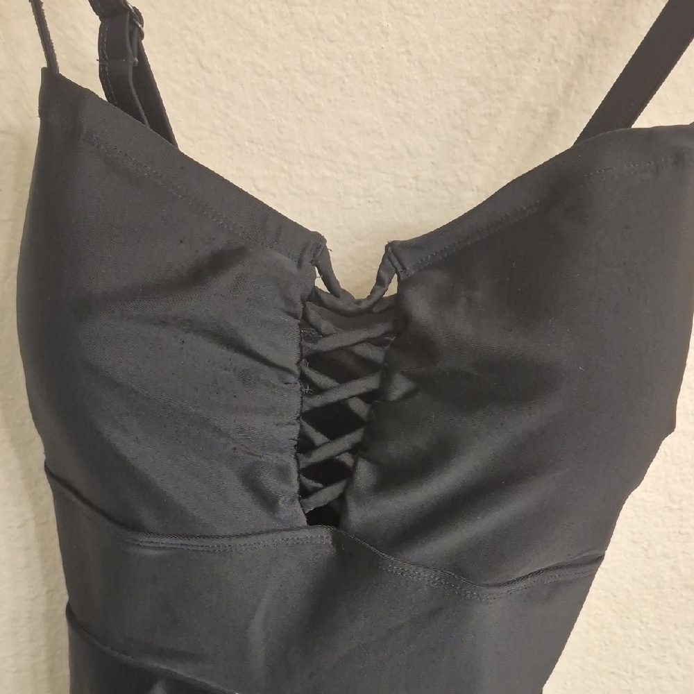 Torrid Black Swim Dress - Picture 3 of 4